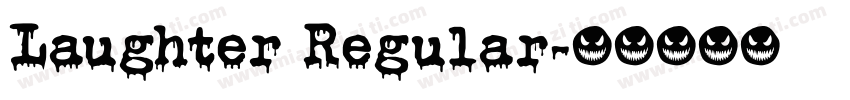Laughter Regular字体转换